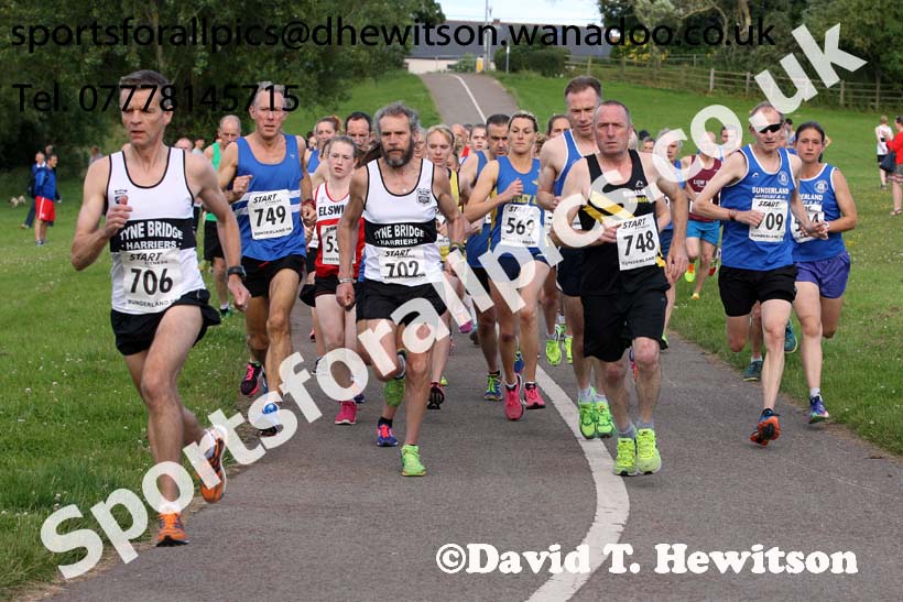 Veterans and womens Sunderland 5k Road Race. Photo: David T. Hewitson/Sports for All Pics